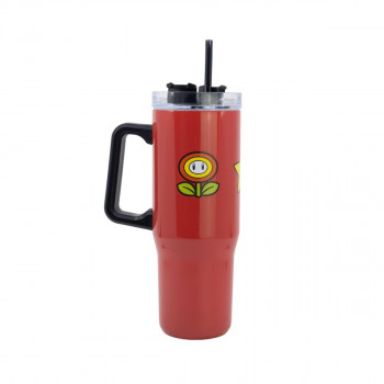 Термос со сламка, Super Mario, 940 ml 