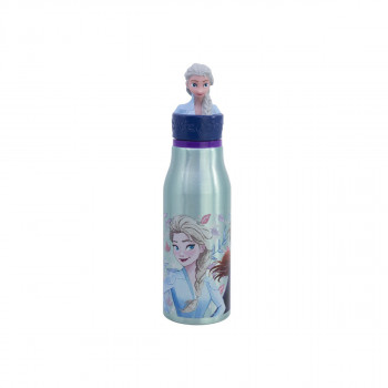 Детско алуминиумско шише со 3Д фигура, Frozen, 690 ml 