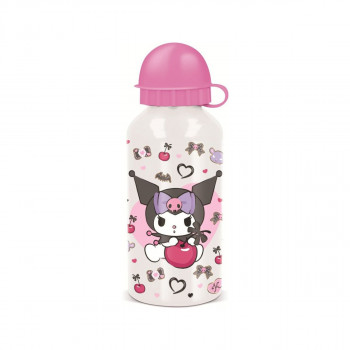 Детско алуминиумско шише, Kuromi, 400 ml 