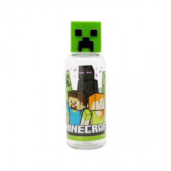 Детско шише со 3Д фигура, Minecraft, 560 ml 