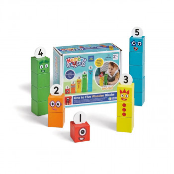 Дрвени едукативни коцки, Numberblocks® One to Five 