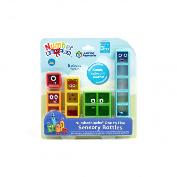 Сет сензорни фигури, Numberblocks® One to Five Sensory Bottles 