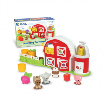 Едукативен сет за игра, Peeksville™ Learning Barnyard Playset 