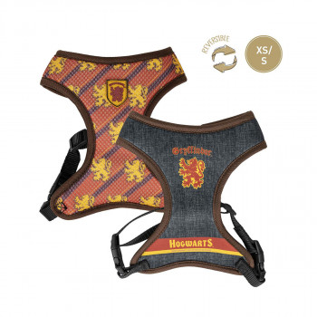 Двостран градник за куче - XS/S, Harry Potter - Gryffindor 