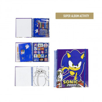 Сет за цртање и боење - нотес, Sonic Prime 