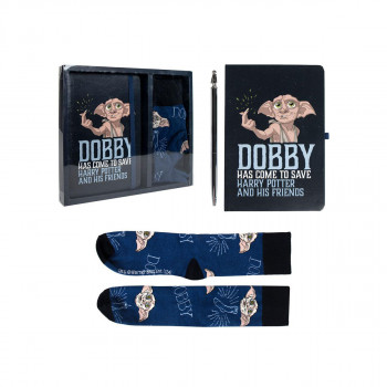 Сет за пишување + чорапи, Harry Potter - Dobby 