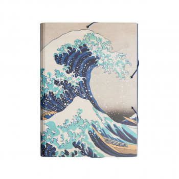 Папка, Hokusai: Great Wave of Kanagawa, 34 x 25.5 cm 