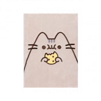 Нотес A5 со плишани корици, Pusheen 