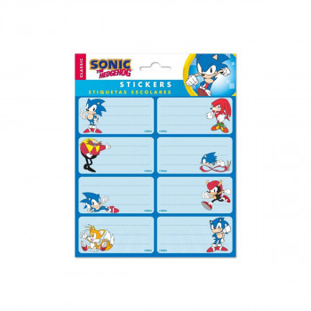 Налепници за име, Sonic The Hedgehog 