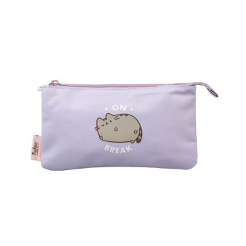 Несесер за моливи со три прегради, Pusheen - On Break 