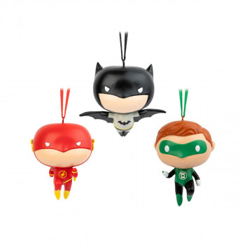 Сет од 3 лампиони, DC: Batman, Flash & Green Lantern 