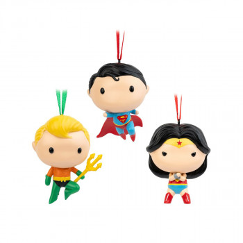 Сет од 3 лампиони, DC: Superman, Wonder Woman & Aquaman 