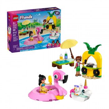 LEGO коцки, Friends, Unicorn & Flamingo Pool Party 