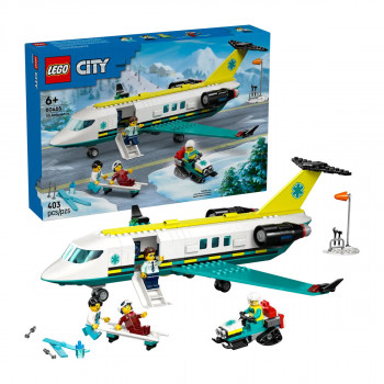 LEGO коцки, City, Emergency Air Ambulance Airplane 
