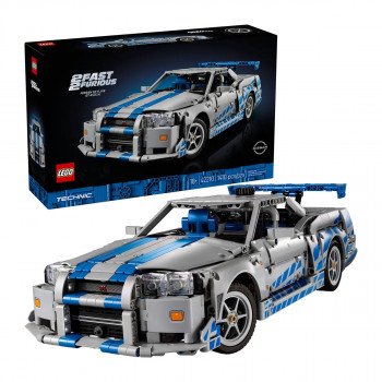 LEGO коцки, Technic, 2 Fast 2 Furious Nissan Skyline GT-R (R34) Car 