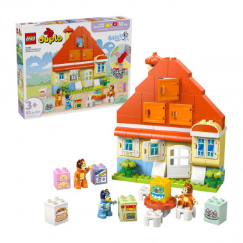 LEGO коцки, Duplo, Bluey's Family House with Memory Game 