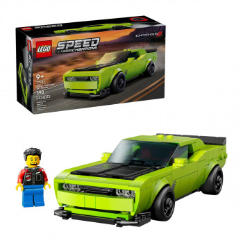 LEGO коцки, Speed Champions, Dodge Challenger SRT Hellcat Sports Car 