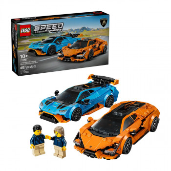 LEGO коцки, Speed Champions, Lamborghini Revuelto & Huracán STO 