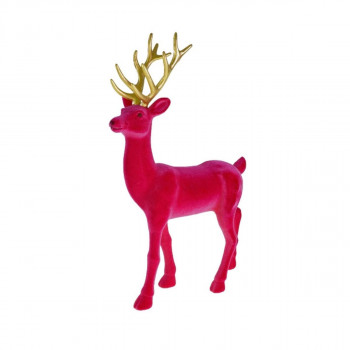 Декоративна фигура, Deer (магента, голем) 