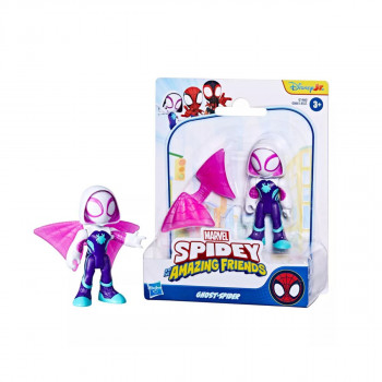 Фигура, Marvel: Spidey and his Amazing Friends - Ghost-Spider, 7cm 