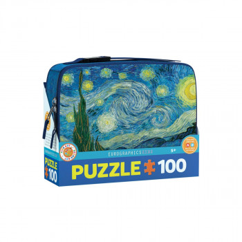 Сложувалка во торбичка за ужинка, Starry Night, 100 парчиња 