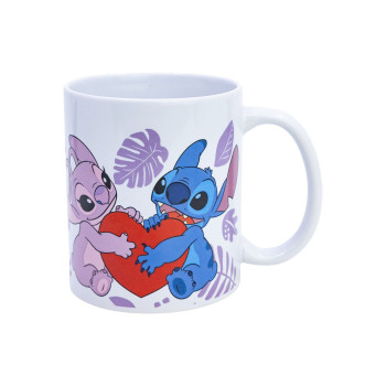 Шолја, Disney: Stitch - Stitch & Angel, 325ml 