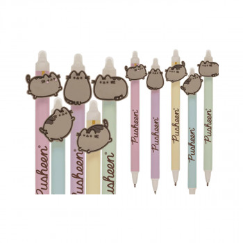 Пиши-бриши пенкало Pusheen, 5 дизајни 