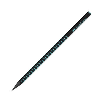 Молив, Faber Castell - Sparkle Midnight, B, Ocean 