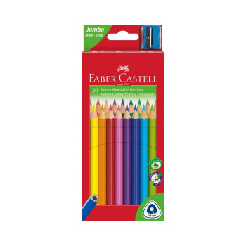 Дрвени боици, Faber Castell - Jumbo, 1/20 