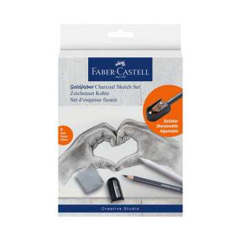 Сет за скицирање, Faber Castell - Goldfaber Charcoal Sketch Set 
