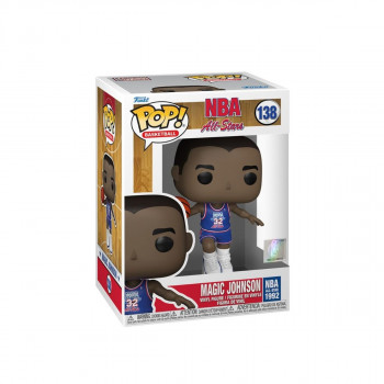 Фигура, Pop! Basketball, NBA All Stars - Magic Johnson (Blue All Star Uni 1992) 
