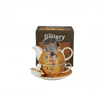 Сет од чајник, шолја и инфузер, Klimt - The Kiss, 300/350 ml 