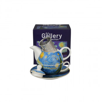 Сет од чајник, шолја и инфузер, Van Gogh - Starry Night, 300/350 ml 