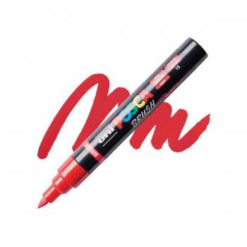 Брашпен, Posca PC-5BR - Red 