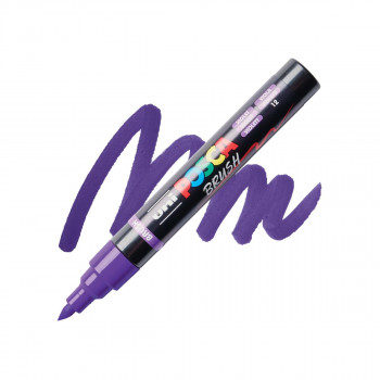Брашпен, Posca PC-5BR - Violet 