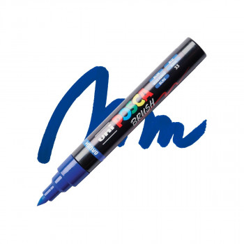 Брашпен, Posca PC-5BR - Blue 