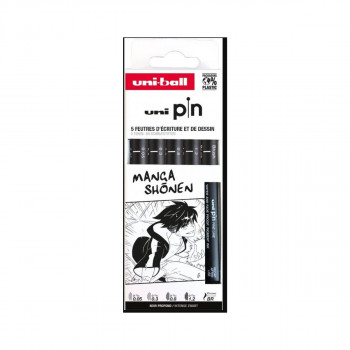 Сет фајнлајнери, Uni Pin - Manga Shonen, 1/5 