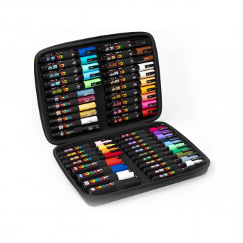 Сет од 40 маркери во несесер, Posca Art 