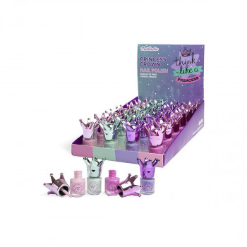 Детски лак за нокти Princess Crown, 4 бои 