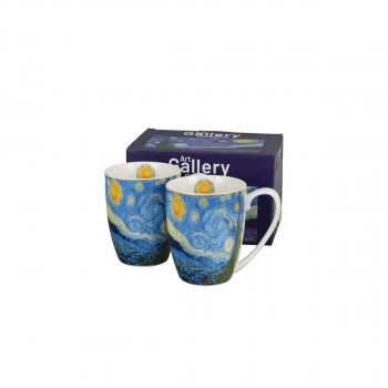Сет од 2 шолји Van Gogh - Starry Night, 360 ml 