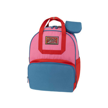 Ранец, Polo Vintage - Pink/Red/Blue 