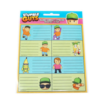 Налепници за име, Stumble Guys 