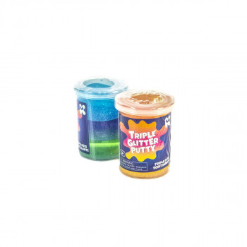 Растеглива смеса, Triple Glitter Putty 