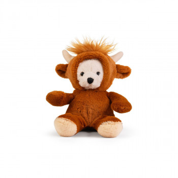 Плишана фигура, Little Dress Up Bear - Highland Cow 