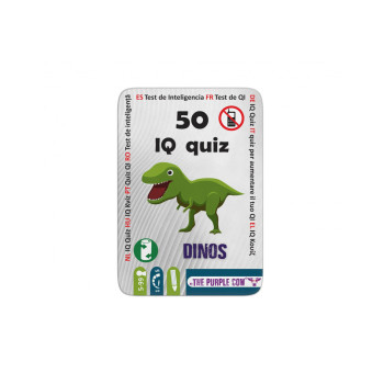 Друштвена игра - квиз, 50 IQ Quiz - Dinos 
