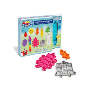 Сет сензорни играчки, Numberblocks Sensory Bubble Poppers 