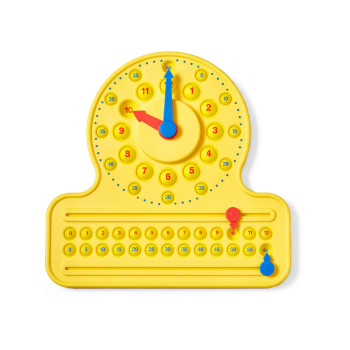 Сензорна фигура - часовник, NumberLine Clock Sensory Bubble Popper 
