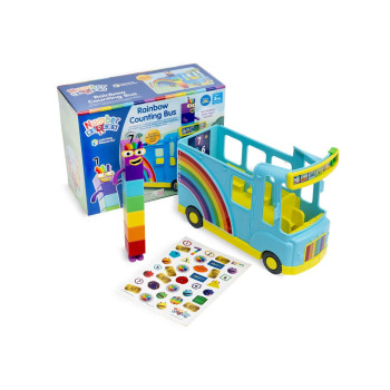 Едукативен сет за игра, Numberblocks Rainbow Counting Bus 
