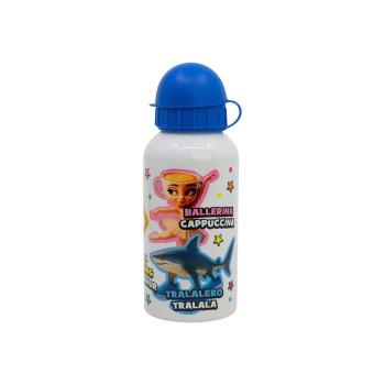 Алуминиумско шише за вода, Brainrot, 400ml 