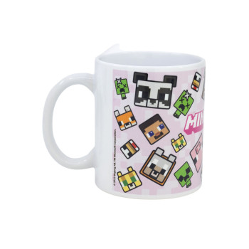 Шолја, Minecraft Pink, 325ml 